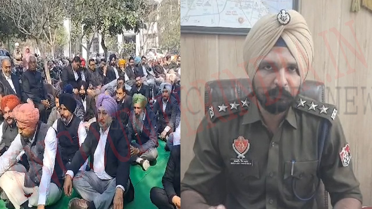 Punjab News: Advocate पर फायरिंग मामले में एसोसिएशन ने लगाया धरना, देखें वीडियो