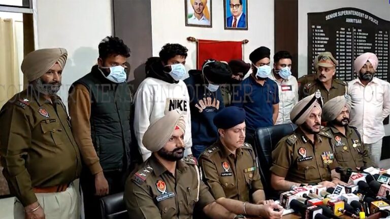 Punjab News : 10 अवैध हथियारों सहित 6 गिरफ्तार, देखें वीडियो