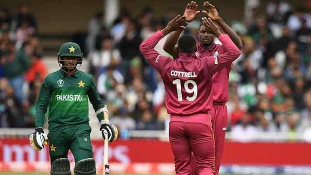 Test Match में WestIndies पर भारी पड़ा PAK, तीन विकेट पर पड़ोसी देश ने बनाए 199 रन