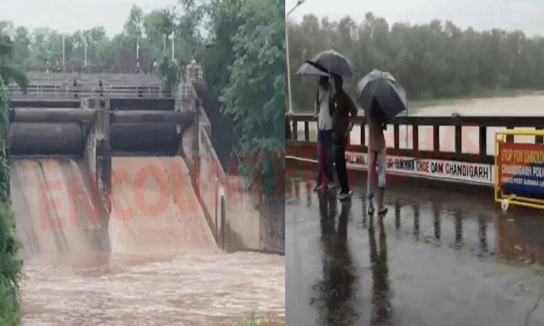 Danger Level पर पहुंचा Sukhna lake का जलस्तर, खोले फ्लड गेट