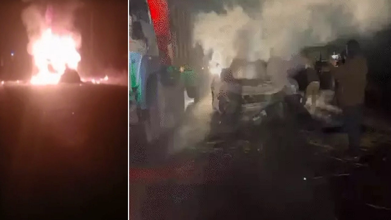 तेज रफ्तार XUV-700 ने युवक को कुचला, मौके पर मौत, गुस्साए लोगों ने कार को लगाई आग