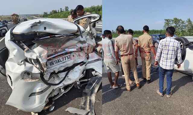 भीषण सड़क हादसे में बच्चे सहित परिवार के 4 लोगों की मौत