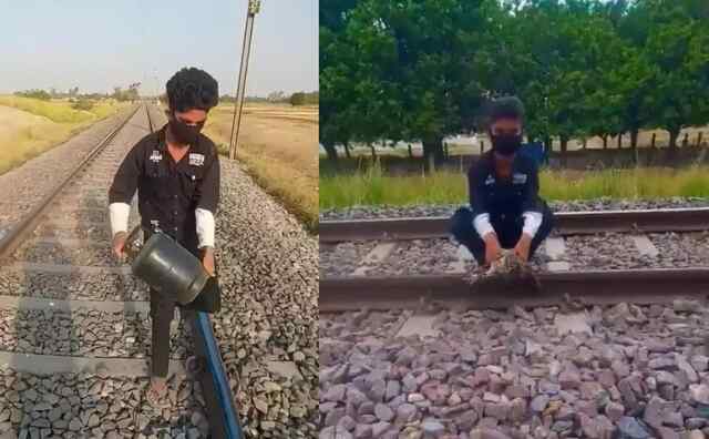 रेलवे ट्रैक पर स्टंट करना पड़ा महंगा, YouTuber गिरफ्तार