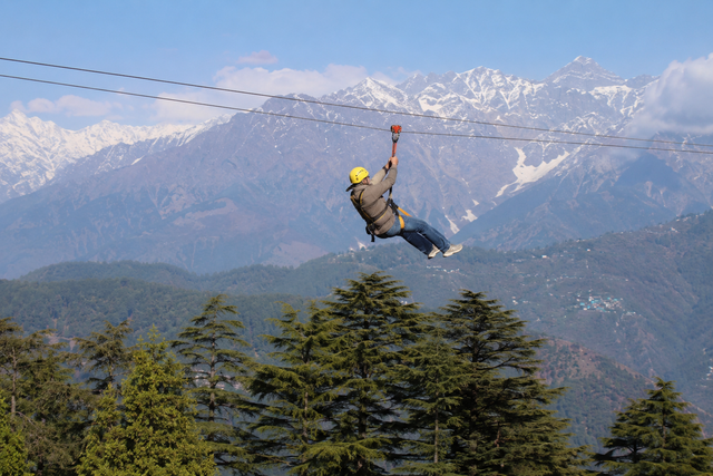 Eco-Adventure Zipline ने Dharmshala पर्यटन में भरा नया रोमांच