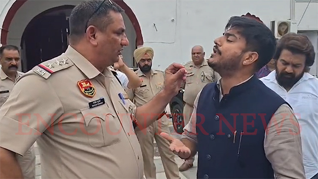 Haryana News : इस इलाके मे पार्षद और पुलिस इंस्पेक्टर हुए आमने-सामने, देखें वीडियो