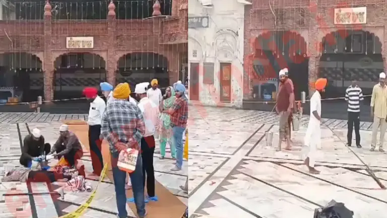 Punjab News: Golden Temple Complex में स्थित गुरुद्वारा साहिब की 7वीं मंजिल से कूदी महिला, मौत, देखें वीडियो