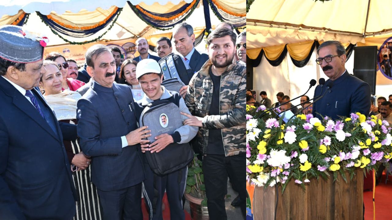 बाल दिवस पर CM सुक्खू ने शुरू की ‘चिल्ड्रन ऑफ द स्टेट स्पोर्ट्स एंड कल्चरल मीट–2025’