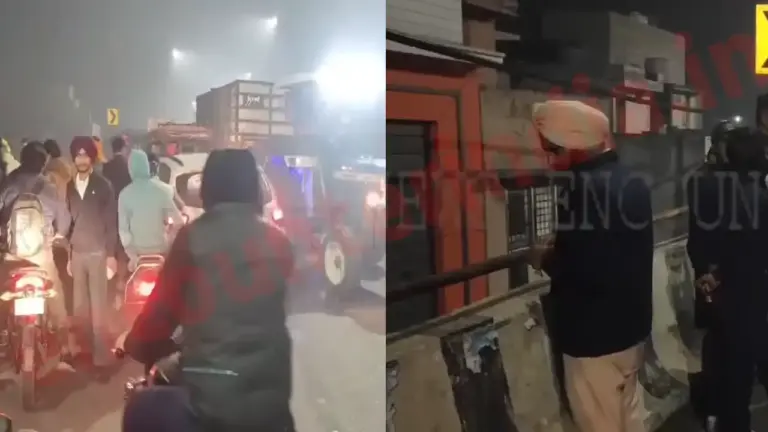 Punjab News: तेज रफ्तार Car ने Activa को मारी टक्कर, पुल से नीचे गिरे लड़का-लड़की, देखें वीडियो