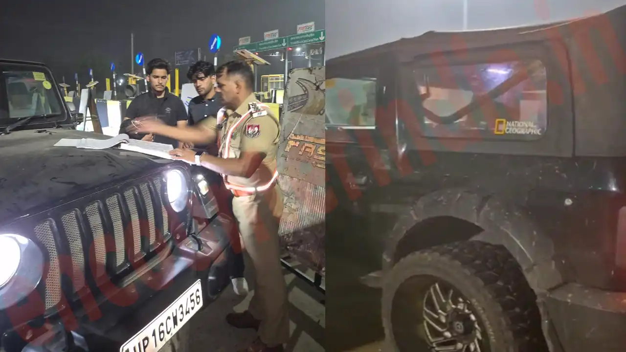Punjab News: काले घोड़े के शौंक के चलते थार को किया लाल से काला, पुलिस ने पकड़े, देखें वीडियो