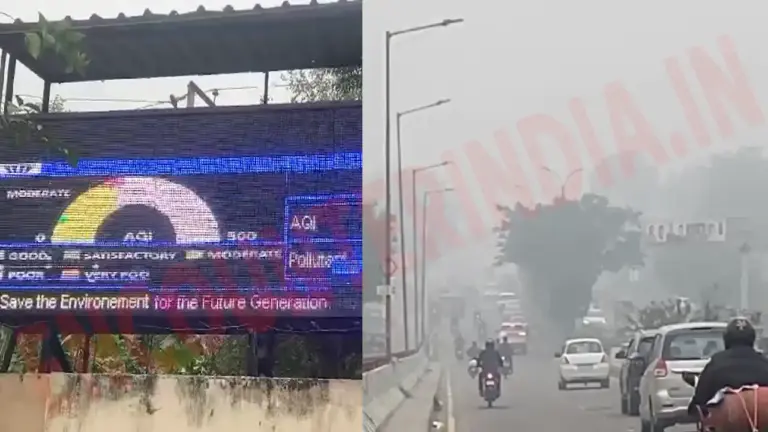 Jalandhar सहित Punjab में पहली धुंध से सड़कों पर रेंगते दिखें वाहन, देखें वीडियो