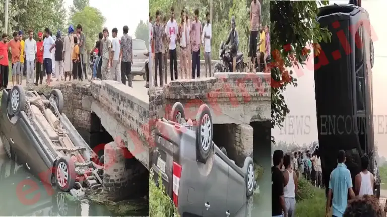Punjab News: New Car में सवार होकर माथा टेक कर आ रहे परिवार की नहर में गिरी गाड़ी, देखें वीडियो