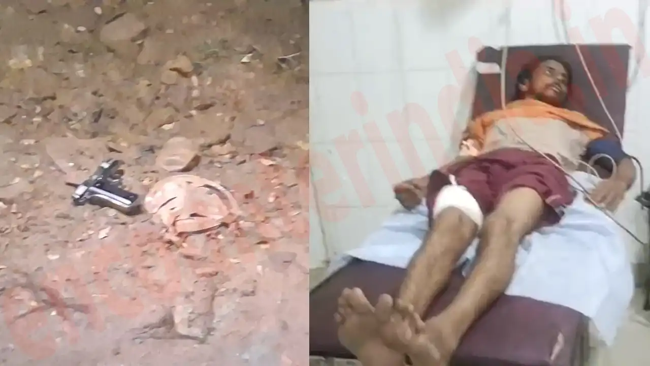 Punjab News : पुलिस और बदमाश के बीच हुई मुठभेड़, देखें वीडियो