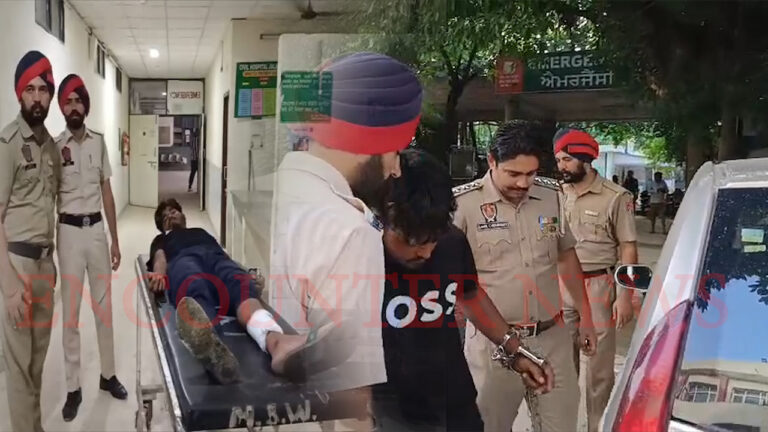 Jalandhar News: पुलिस की Custody से भागा Snacher हुआ जख्मी, देखें वीडियो
