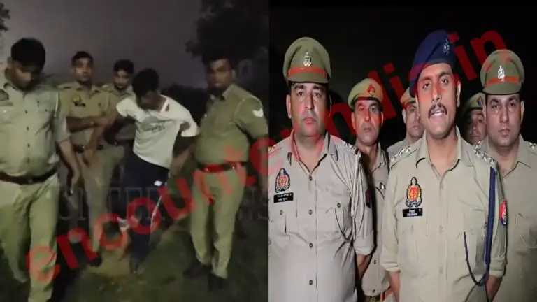 पुलिस मुठभेड़ में आरोपी घायल, 1 Pistol और कारतूस बरामद, देखें वीडियो