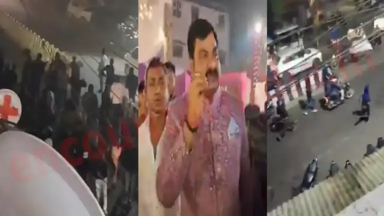 शादी समारोह में मुफ्त की दावत खाने पहुंचे University के Students, मचाया उपद्रव, की फायरिंग व बमबाजी, देखें वीडियो
