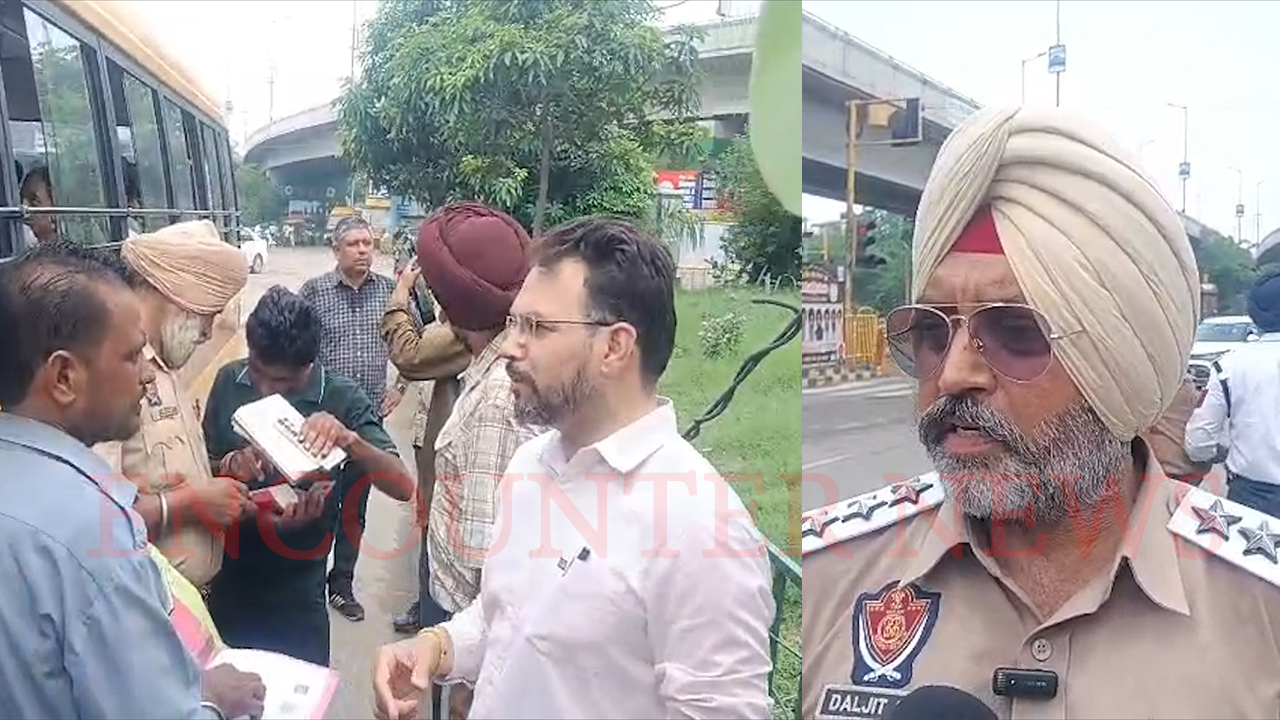Jalandhar News: स्कूलों बसों के खिलाफ पुलिस का एक्शन, काटे चालान, देखें वीडियो