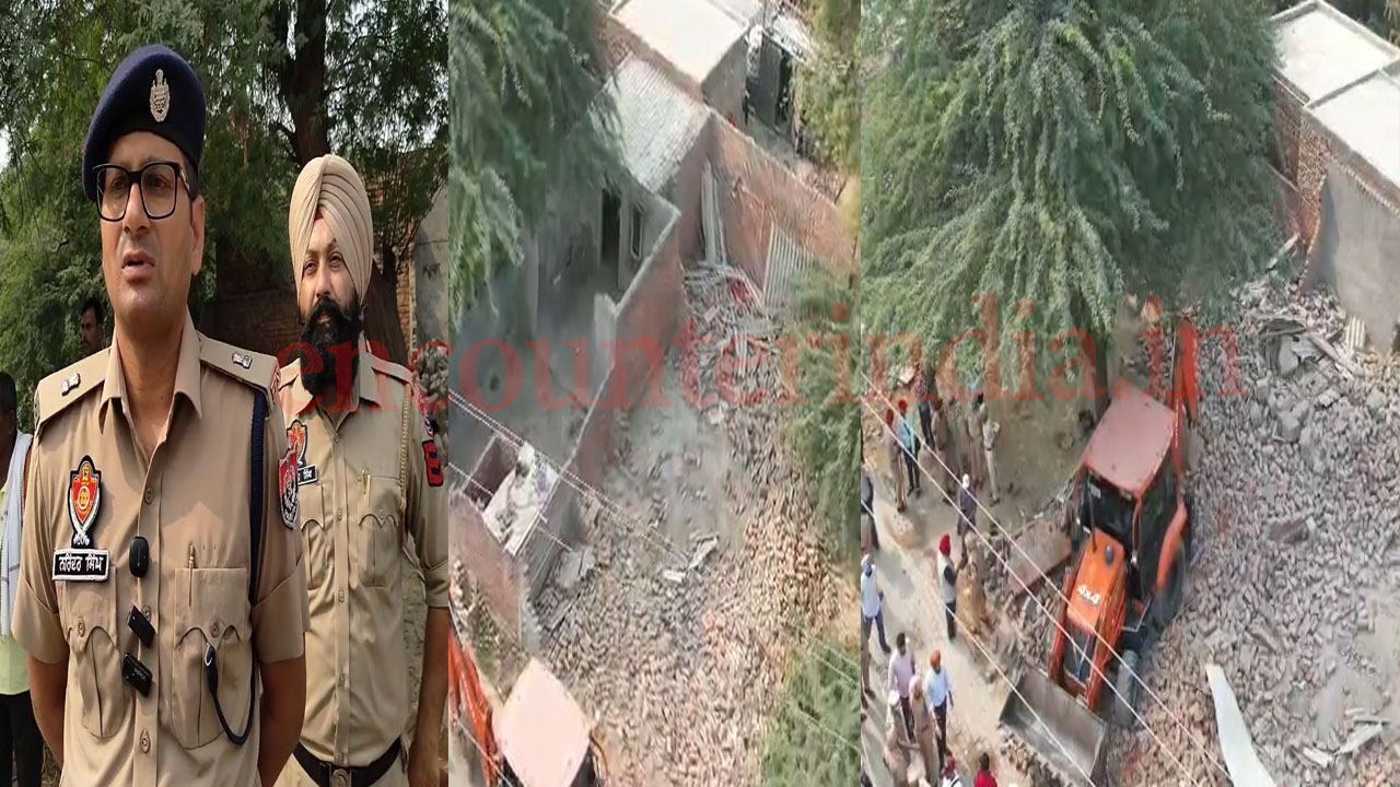 Punjab News: महिला नशा तस्कर के अवैध कब्जे पर चली डिच, देखें वीडियो
